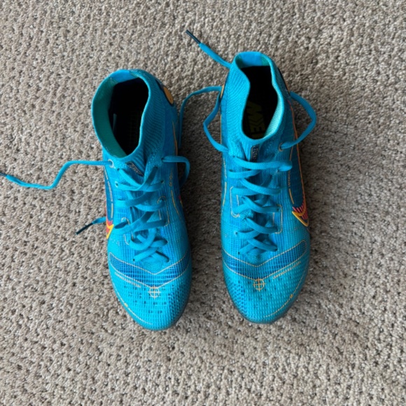 Nike Mercurial Superfly 8 Elite SG Pro AC 'Blueprint' Cleats Women's size 6 - Picture 4 of 4